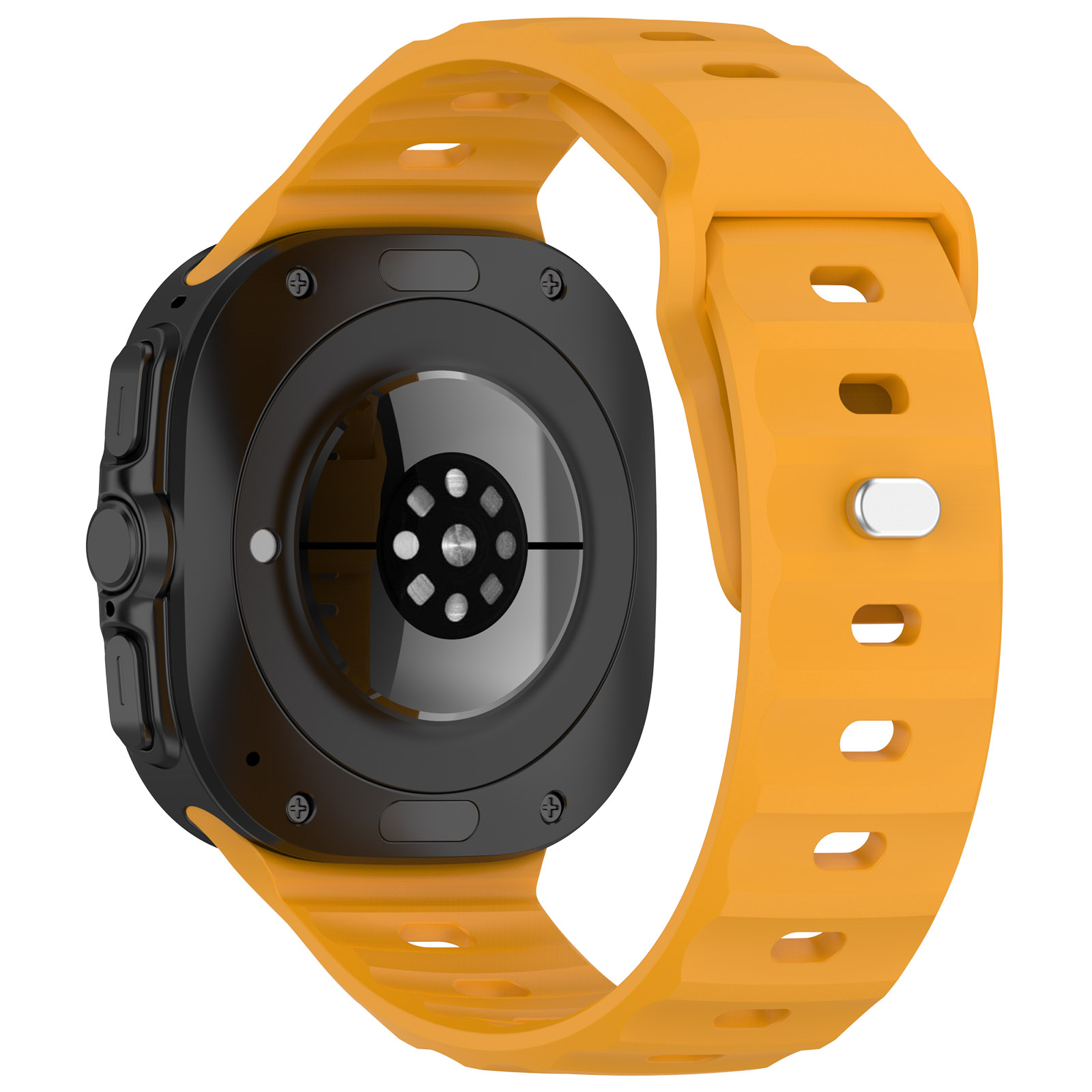 Silikonowy pasek Bizon Strap Watch Silicone G ukazany od tyłu
